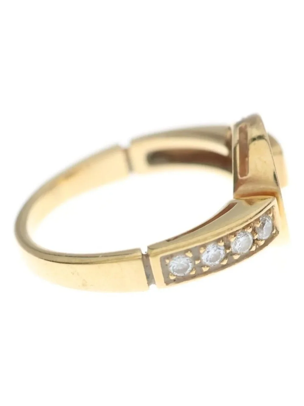 Bvlgari Diamond Ring Yellow Gold